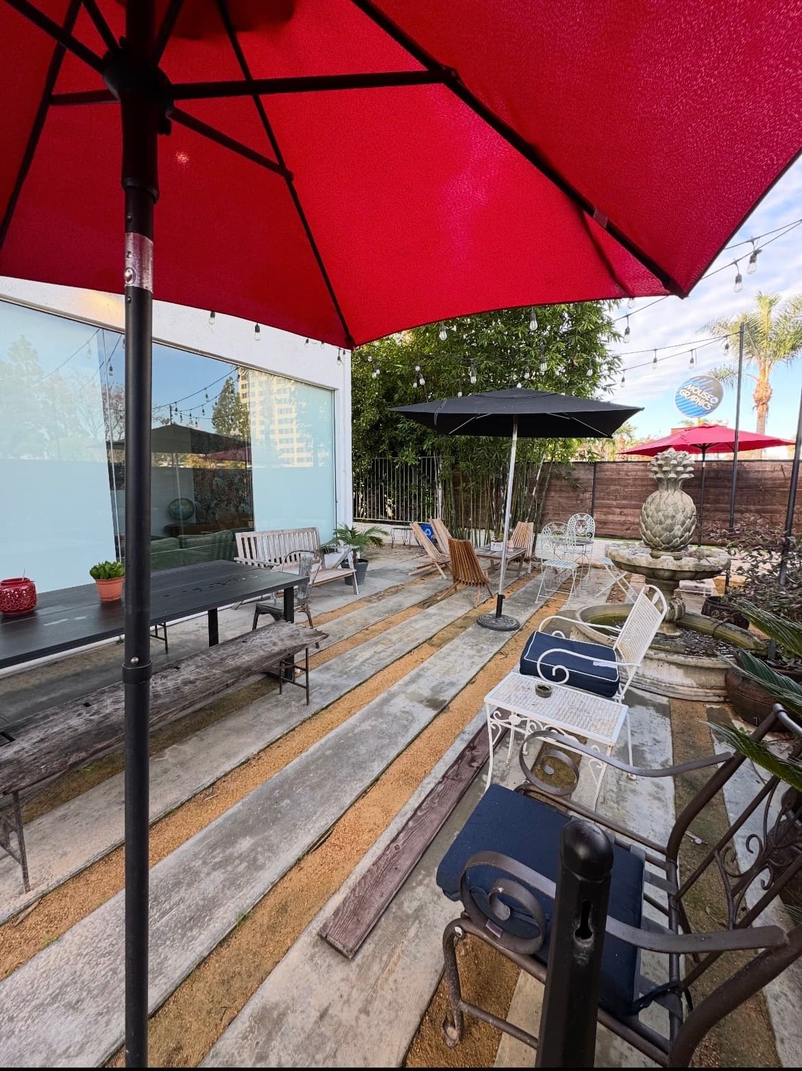 Backyard area of the Footprints In The Sand 2 Recovery facility.